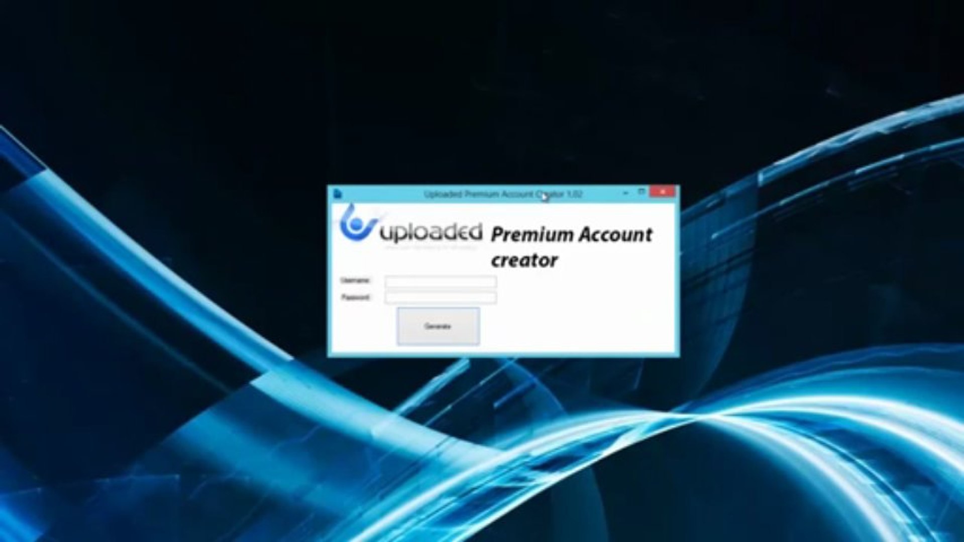 free rapidgator premium account generator 2012 3.0v new latest