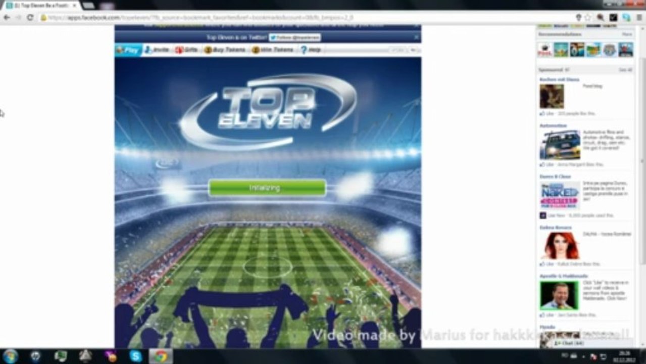 Top Eleven Token Hack 2013 Updated..