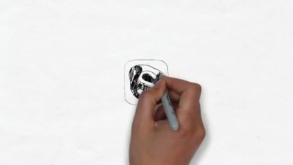 線画で私のソーシャルメディアを紹介します。