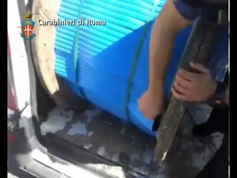 Roma - Rame recuperato dai Carabinieri a Frascati (14.06.13)