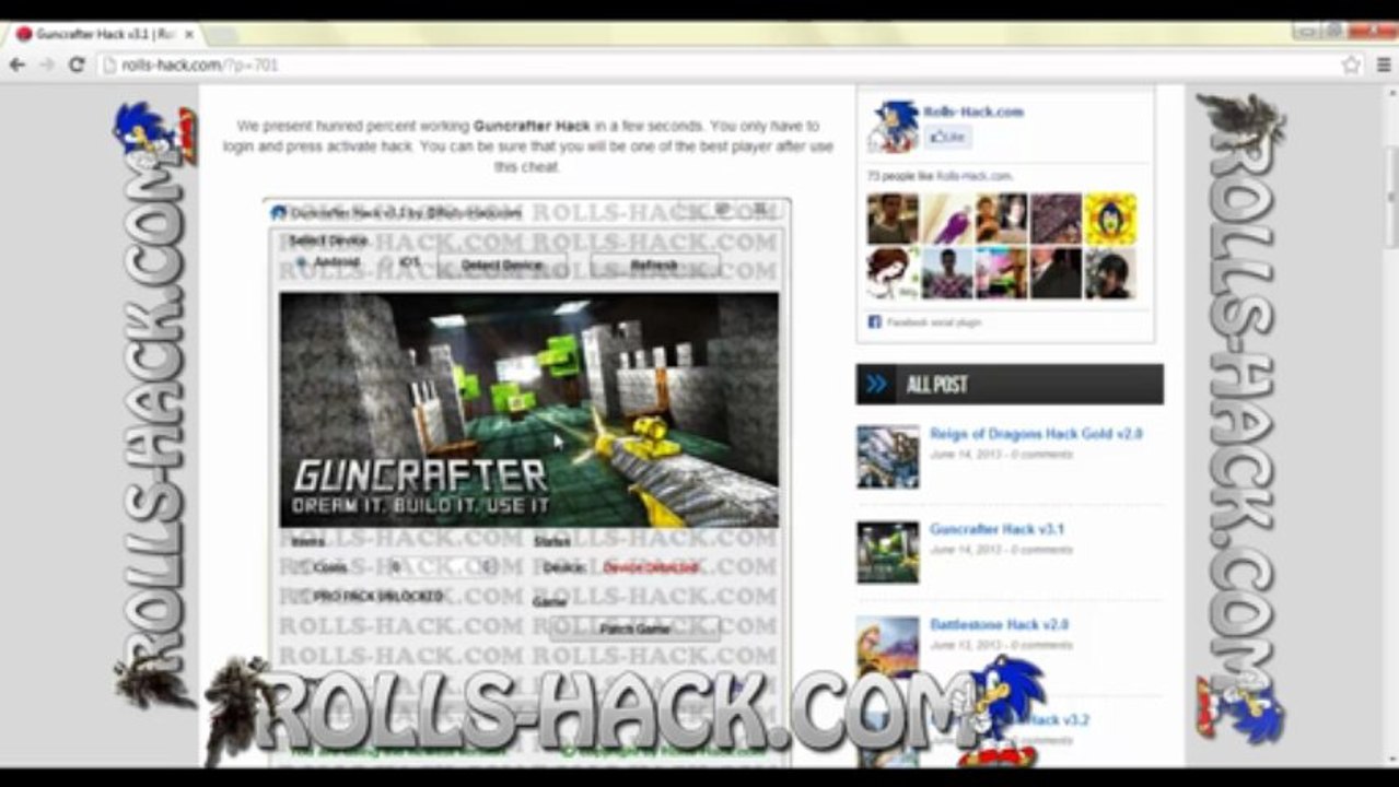 Guncrafter Hack v3.1 (Android,iOS)