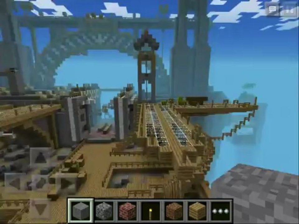 Minecraft Pocket Edition - Vorpal City Map Review