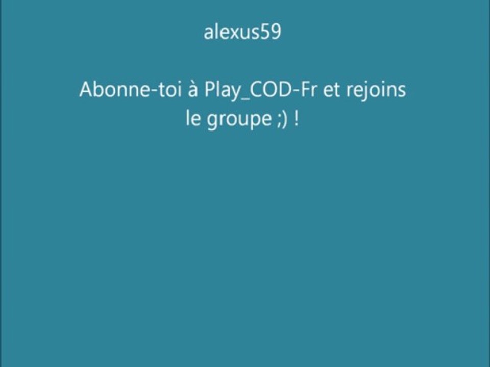 Nouvelle chaîne "Play_COD-Fr" !!