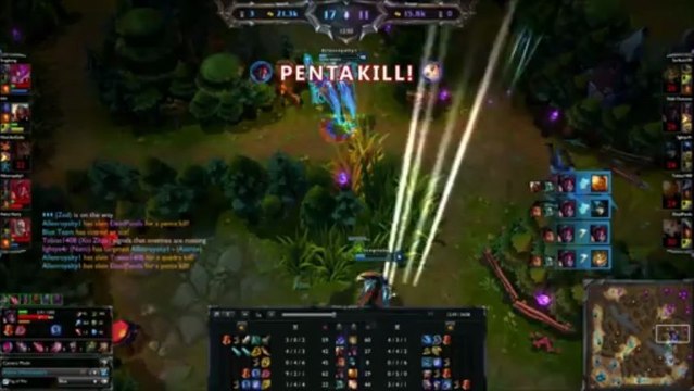 Le pentakill d'Aatrox - League of legends - team-aaa.com
