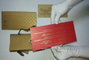 W-4520, Rust Gold, Shimmer Paper, Wedding Cards Indian, Hindu Invitations