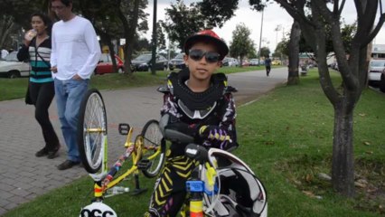 Tomando un Cafe con Rafa, Hablemos de Bicicross. Con el Puma Barragan. Unidad Deportiva Salitre. Bogota, Colombia