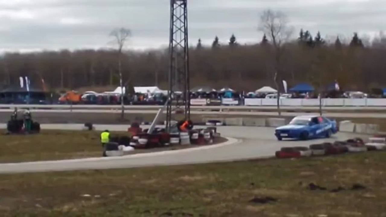 DRIFT IN BMW M5 TURBO GONE WRONG - HOW TO NOT DRIFT