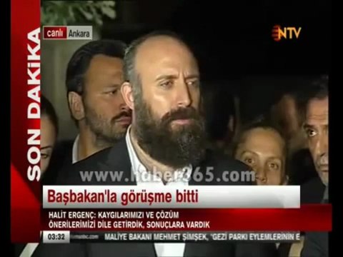 Halit Ergenç 'ten Gezi Parkı Basın Açıklaması 14 Haziran 2013