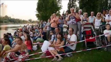 Ukraine: le festival international du feu a commencé à Kiev