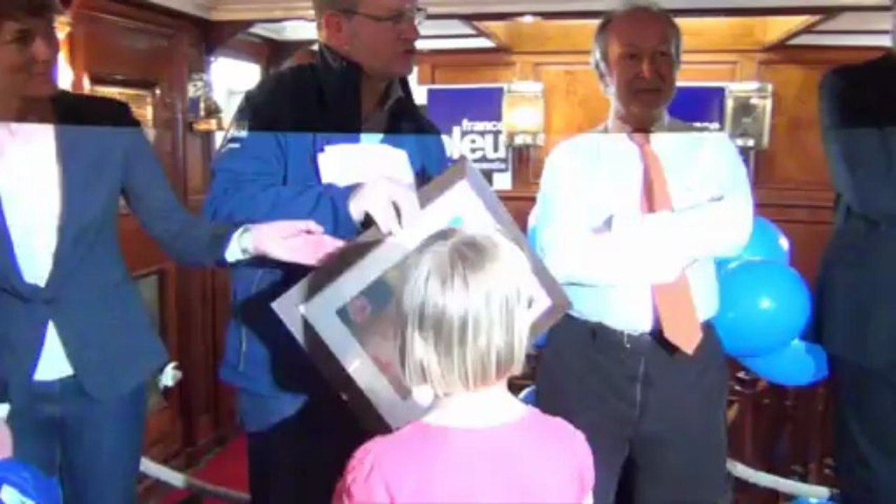 Remise des prix su le Belem : Alice