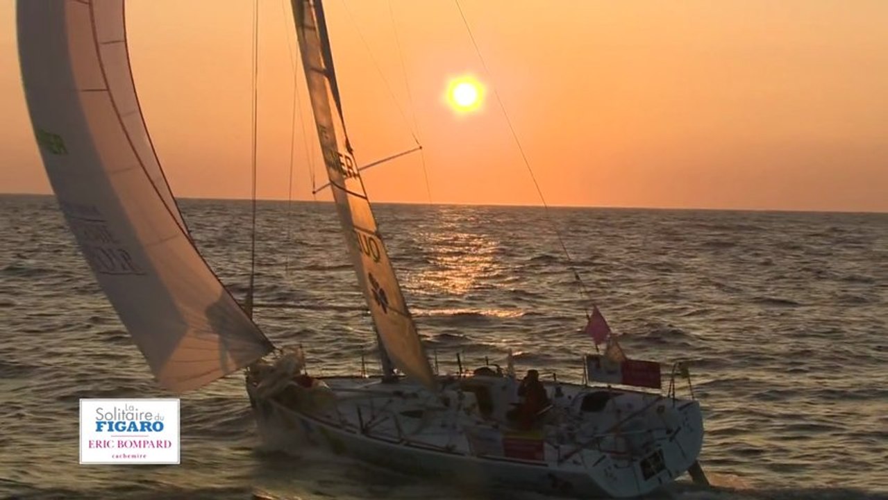 Troisième étape musclée - La Solitaire du Figaro - Eric Bompard cachemire