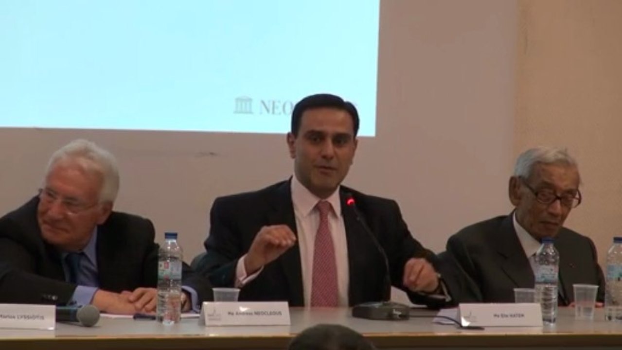 Elie Hatem-Colloque "Chypre-Union européenne:Bilan d'une présidence"-FACO (Paris)-5ème partie
