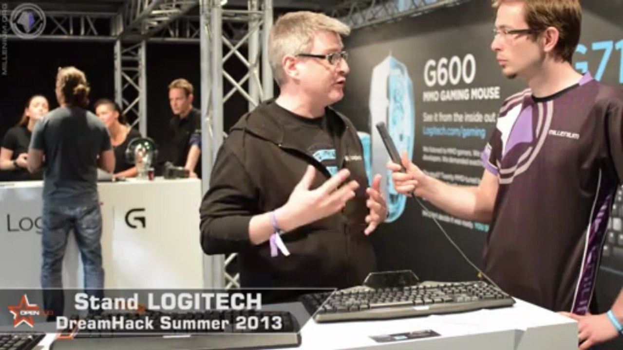 Interview Logitech à la DreamHack Summer 2013