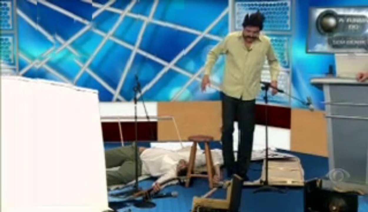 Irma mergulhao  no panico na tv