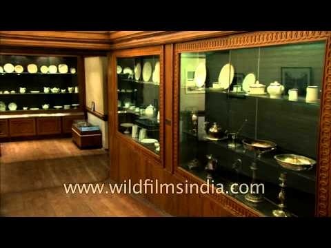 Historic kitchen artefacts from the collection of the President's household