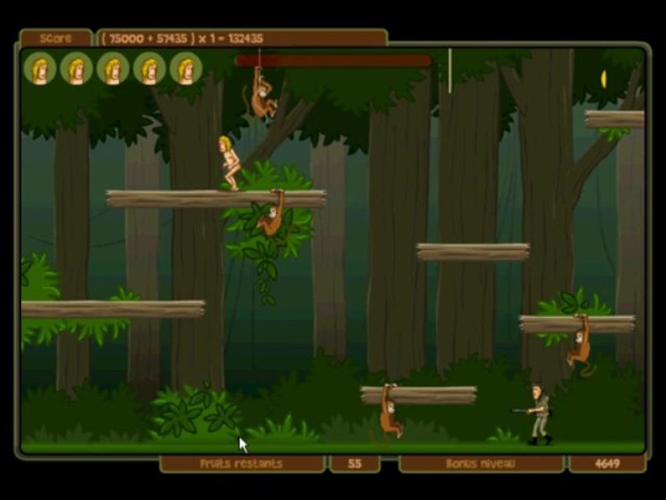 Tarzob - illustration d'une partie avec ses aspects positifs et negatifs