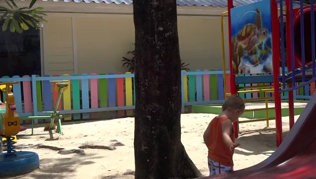 les 2 singes au playground