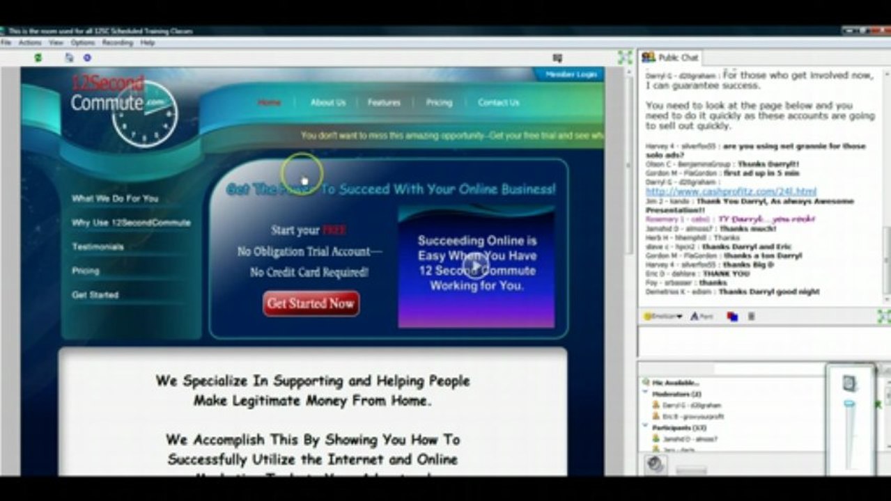 12 Second Commute Live Training Selling david3mega