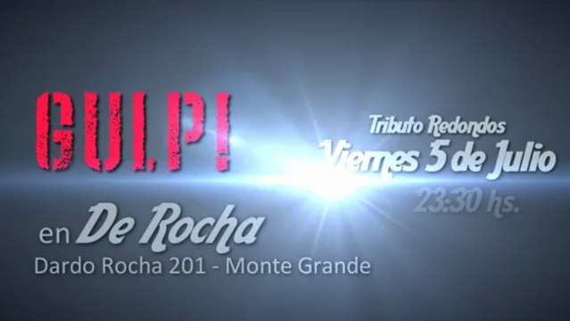 GULP! Tributo Patricio rey y sus redonditos de ricota en De Rocha - monte grande