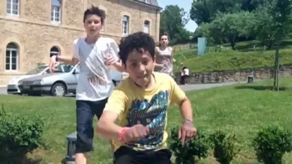 Les 5èmes de l'aumônerie des collèges de Baraqueville à Malet