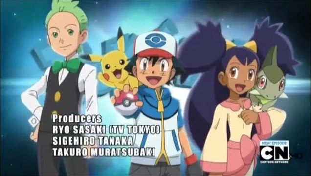 pokemon adventures in unova episode N opening