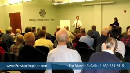 Brachytherapy procedure for prostate cancer Video