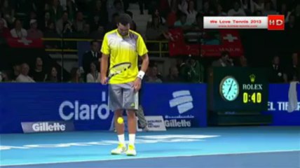 Quand Roger Federer se lâche...