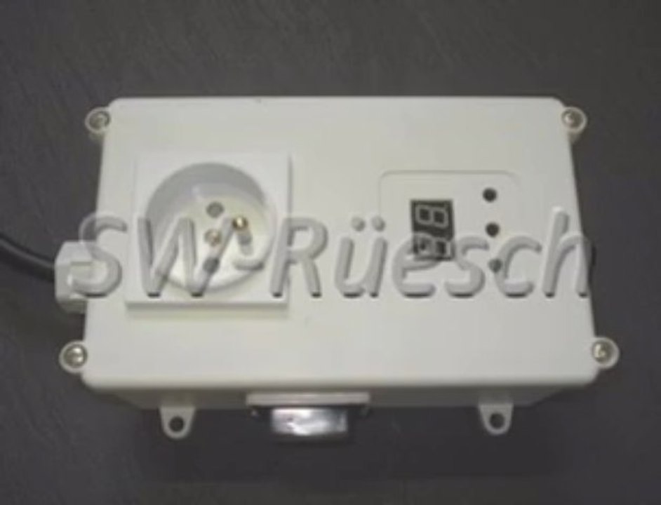 Trockenlaufschutz mit Sonde