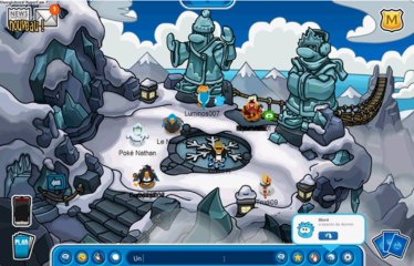 Le périple du ninja de neige ! Club penguin