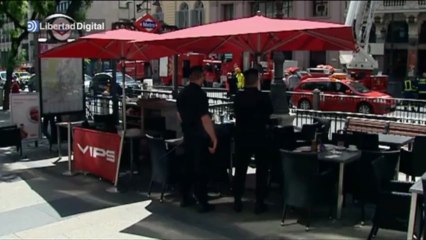 Incendio en el teatro Alcazar