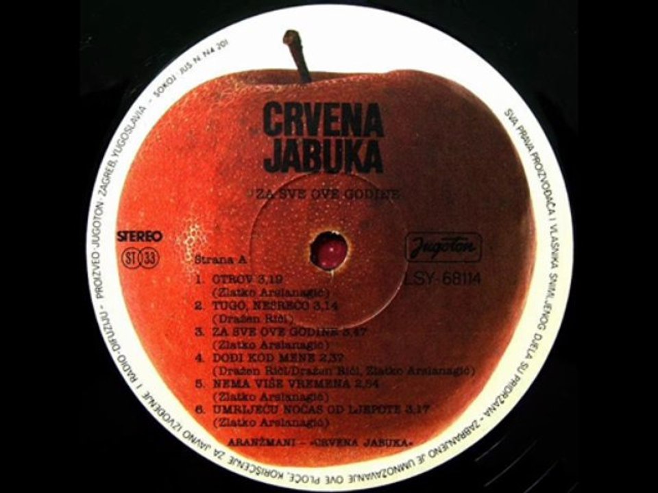 TUGO NESREĆO - CRVENA JABUKA (1987)