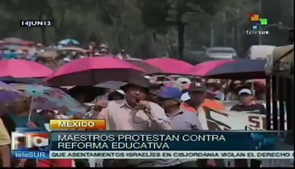 Millones de mexicanos rechazan la reforma educativa