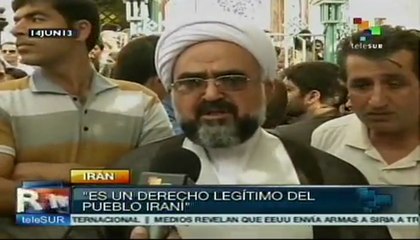 Download Video: Hassan Rohani encabeza los votos para presidente de Irán