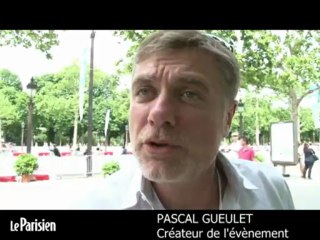 Un dimanche 100% Vélib sur les Champs-Elysées