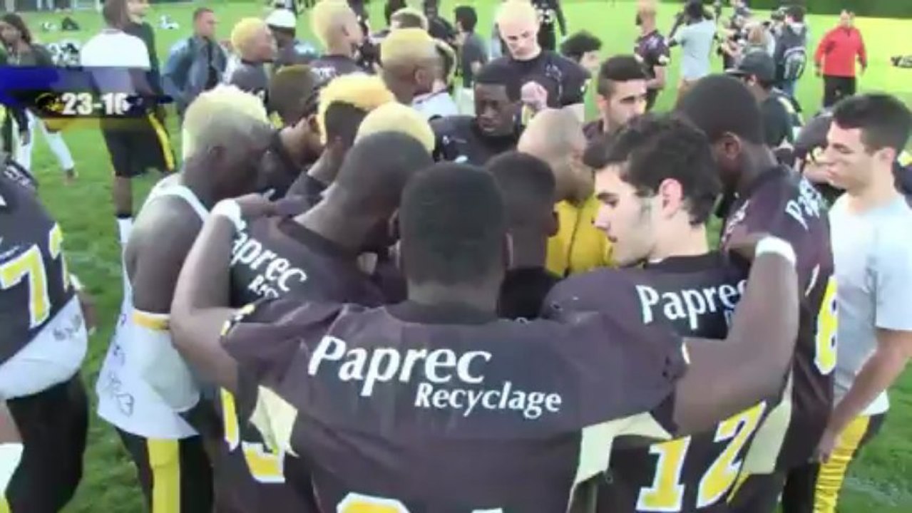 Finale Nationale Junior Remise de Trophées Flash vs Canonniers