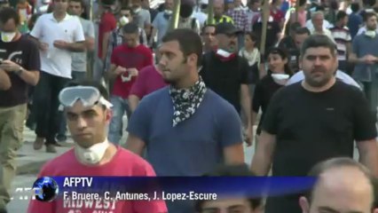 Istanbul: des accrochages dans le quartier de Sisli