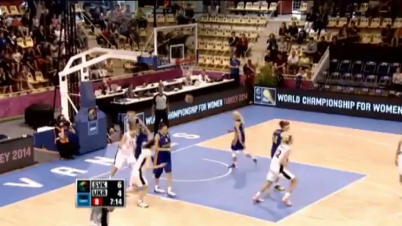 Eurobasket: lady luck! ukrainerin trifft in den eigenen korb