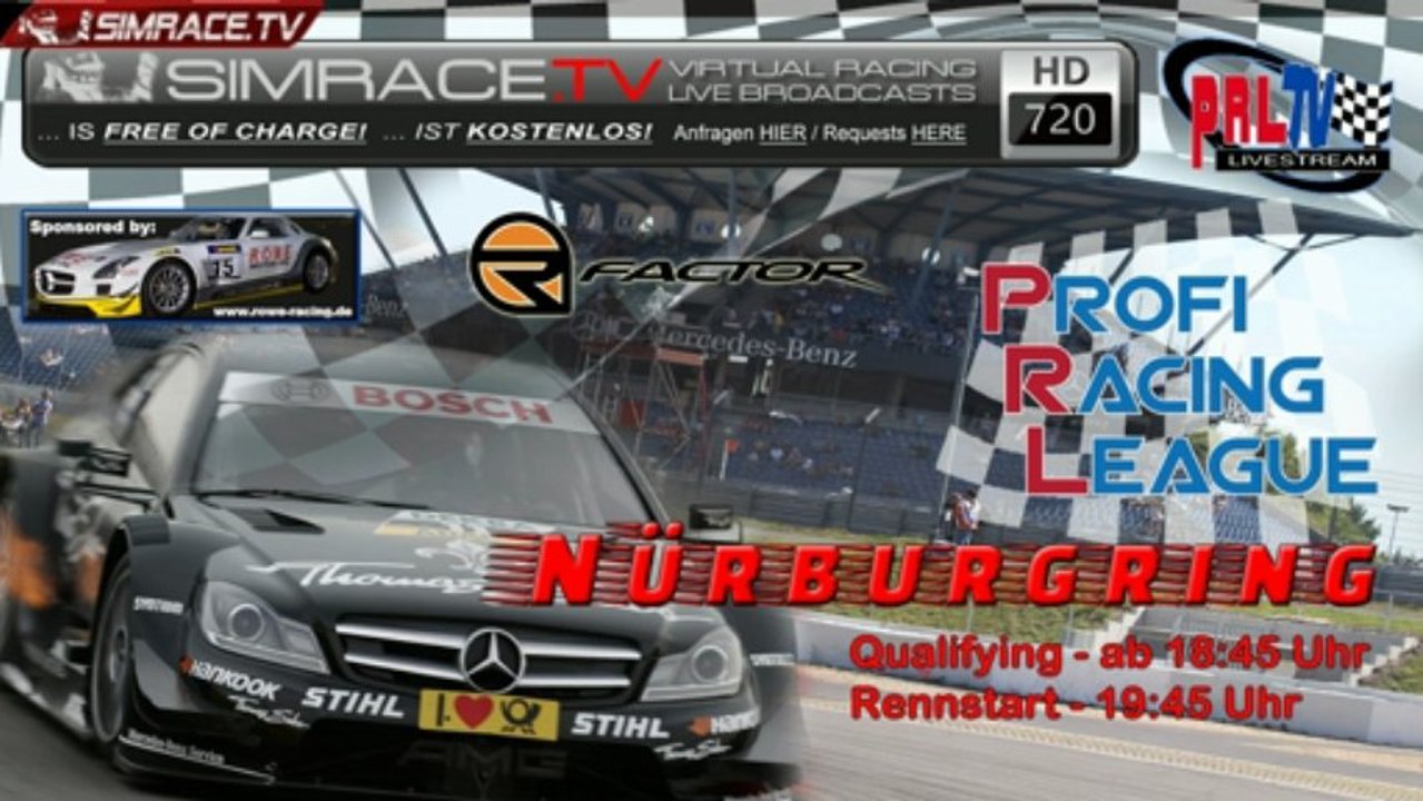 Part 2 - PRL DTM Liga - Rennen 06 Nürburgring