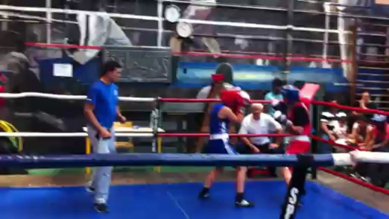 loreen 1er round à aubervilliers