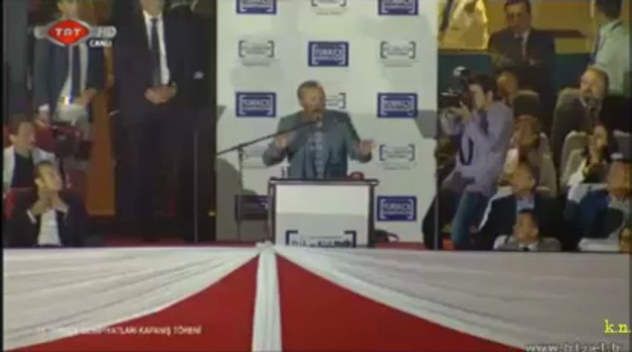 Başbakan Erdoğan konuşması KAPANIŞ 11.Türkçe Olimpiyatı