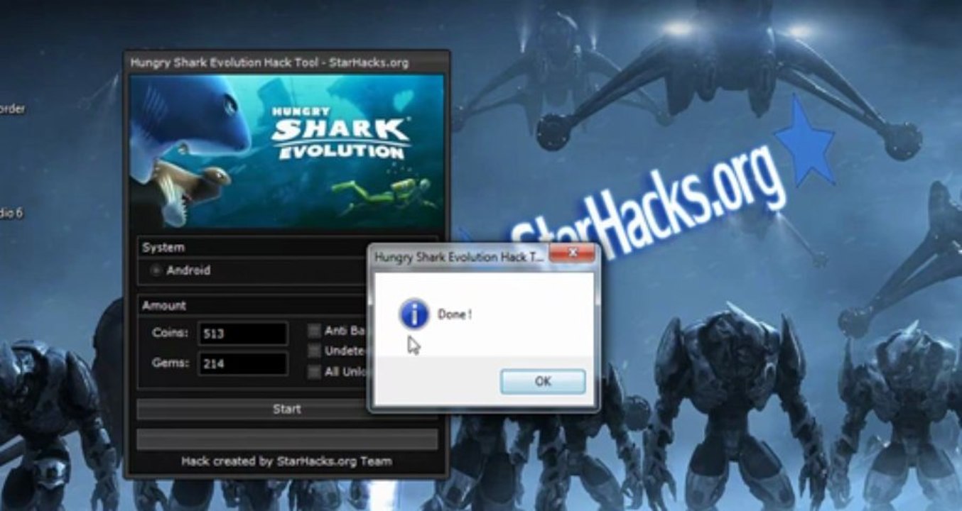 Hungry Shark Evolution Hack Tool - StarHacks.org