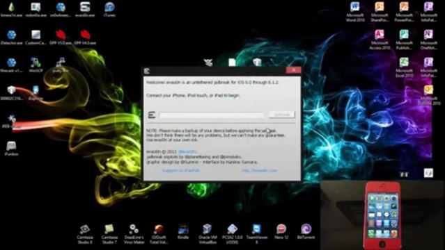 Downgrade n Untethered Jailbreak iOS 6.1.3 to 6.1.2_6.1.1_6.1_6.0.1_6.0 iFaith FAST n EASY