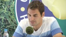 Halle - Federer ensalza el partido de Youzhny