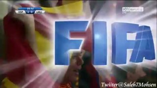 هدف آسبانيا الأول بيدرو - الأوروغواي ضد آسبانيا