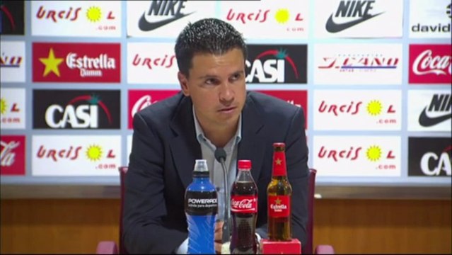 Rueda de Prensa Sergio Lobera - Playoff de Ascenso - UD Almeria vs UD Las Palmas (2-1)