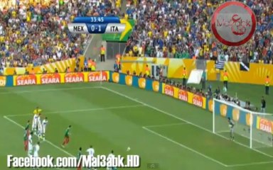 أهداف:  ايطاليا 2-1 المكسيك فى كأس القارات
