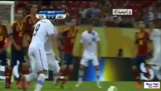 Espagne vs Uruguay 2-1 [ 17-6-2013 ] AMAZING Goals of Luis Suarez