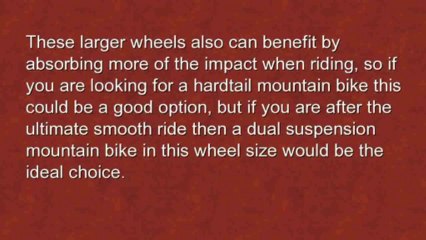 29er Mountain Bikes