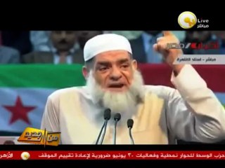 من جديد: داعية إسلامية يسب الداعين لمظاهرات 30 يونيو في حضور مرسي