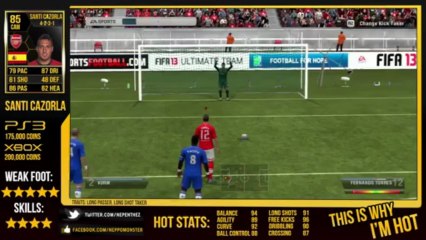 FIFA 13 Ultimate Team Player Review - This is why I'm HOT - IF Santi Cazorla